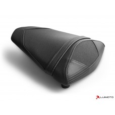 LUIMOTO RACE Passenger Seat Covers for the YAMAHA YZF-R3 (15-24), YZF-R25 (14-20), and MT-03 (20-23)